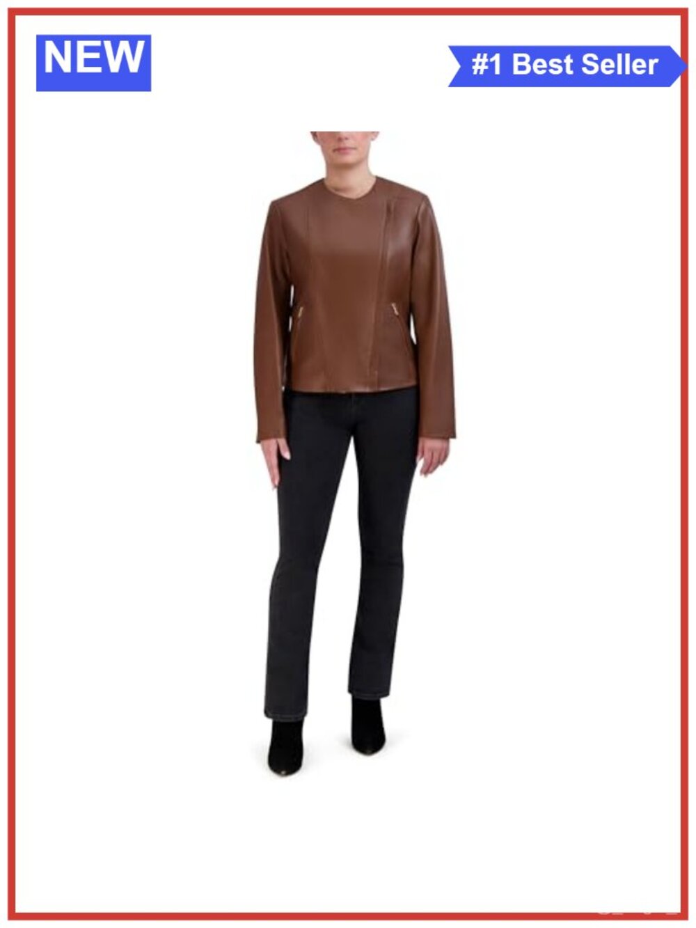 Leather Casual Classic Jacket Long Sleeve Overcoat Cold Weather